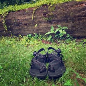 Chaco Black Double Strap